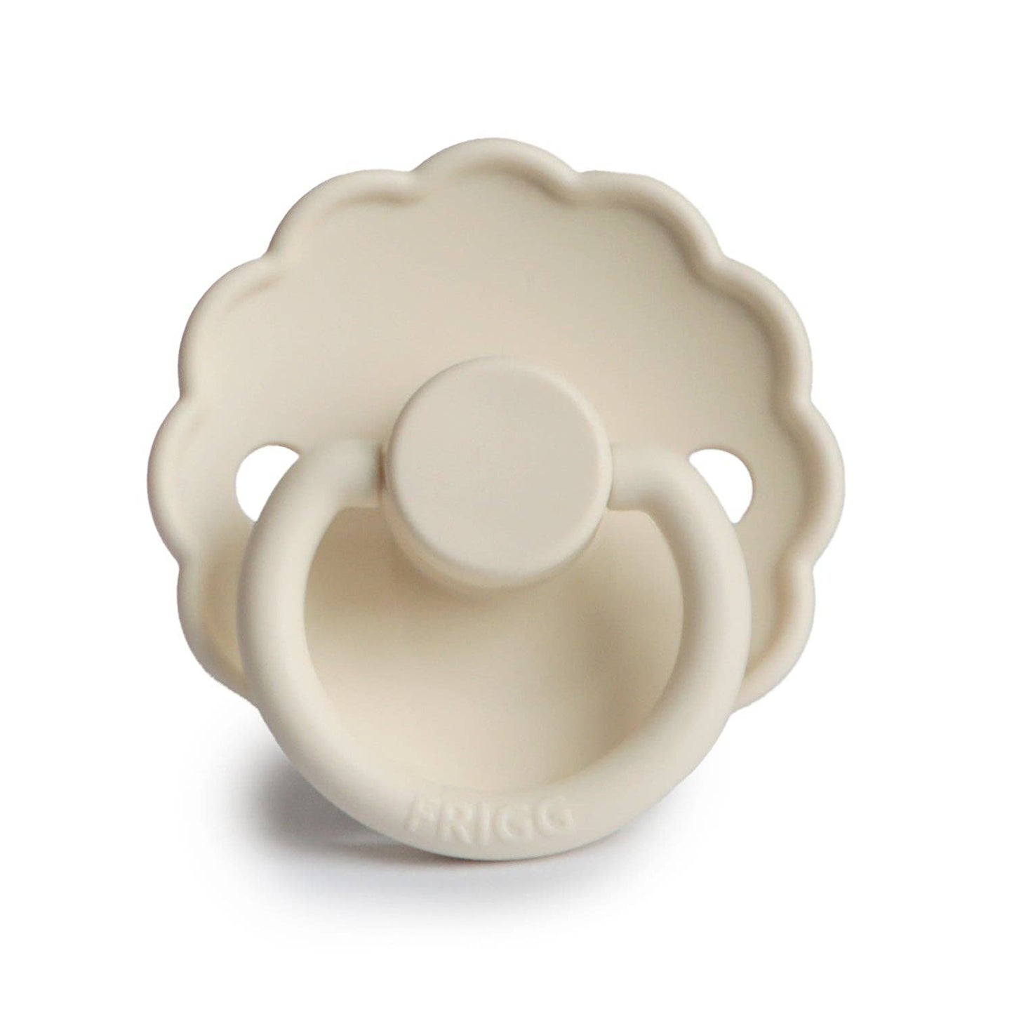 FRIGG Daisy pacifier, Cream: 6-18 months