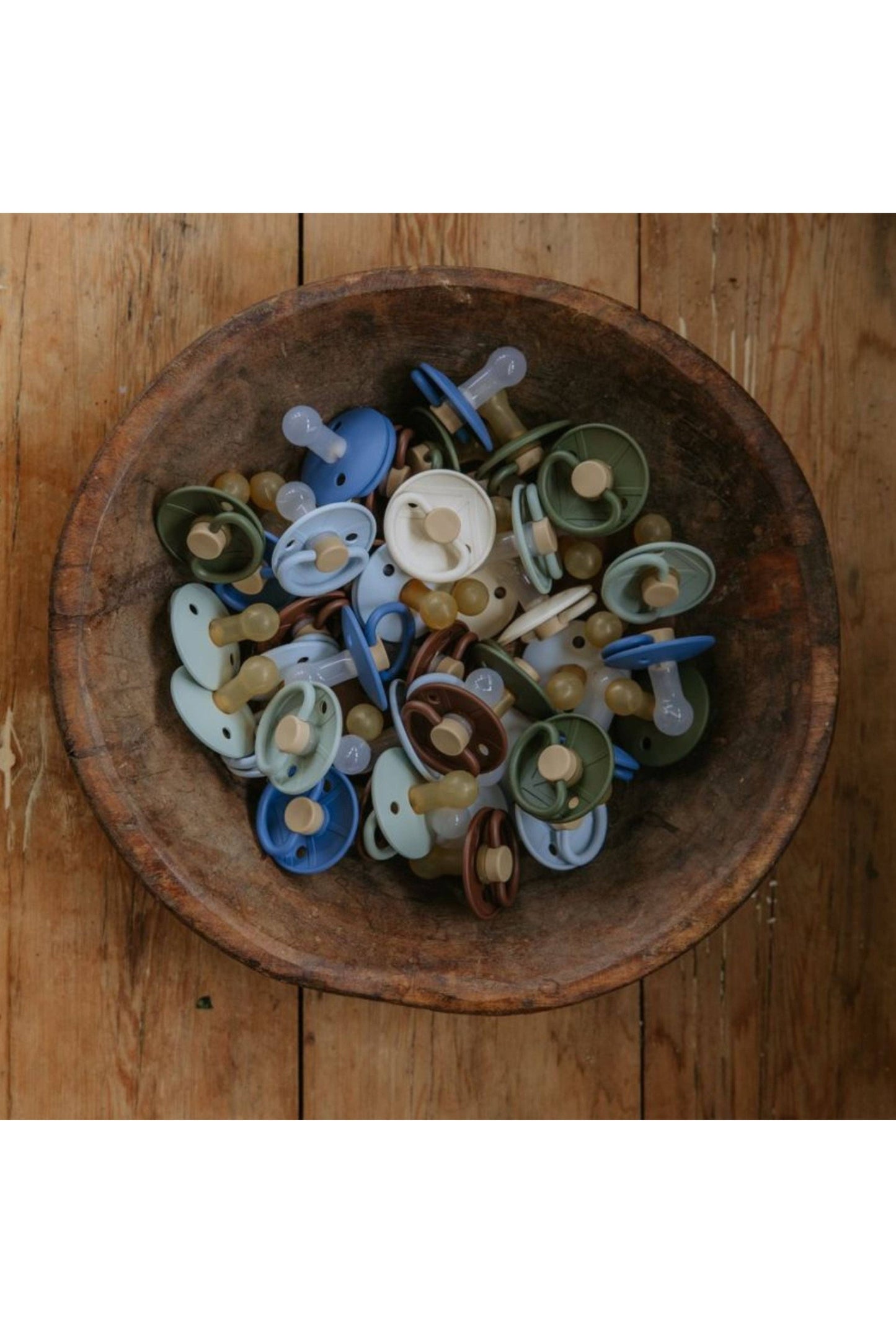FRIGG Little Viking pacifier, Powder Blue: 0-6 months