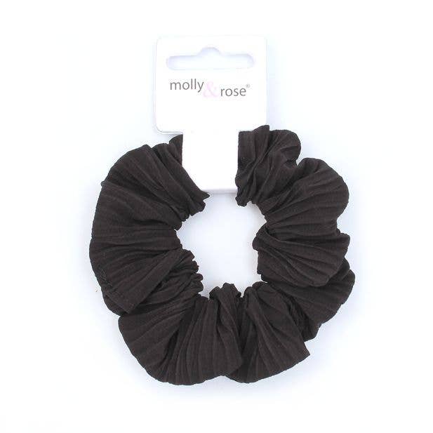 Pleated Fabric Scrunchie.Dia.11cm