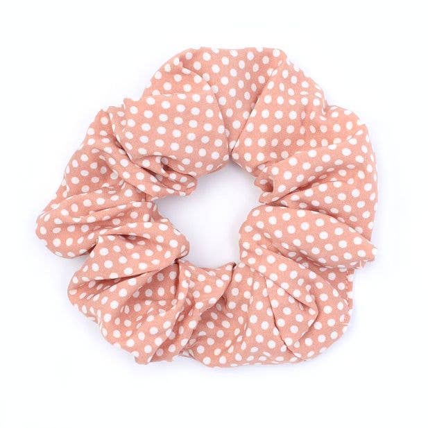 Large - Polka Dot Scrunchie. Dia.12cm