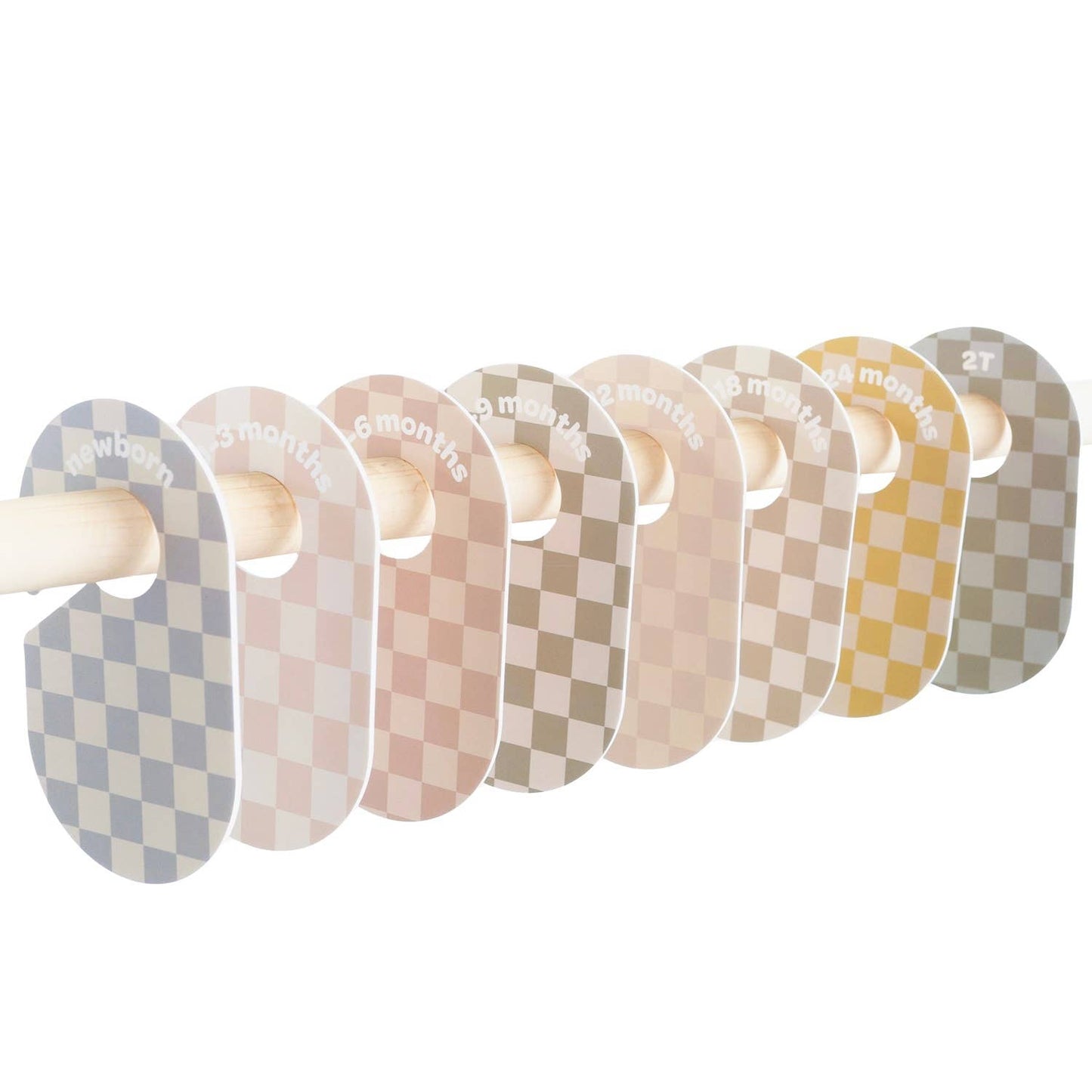 Baby Closet Dividers (Newborn to 24 Months): Checkerboard