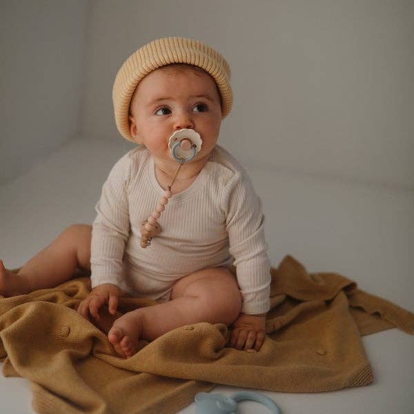 FRIGG Daisy pacifier, Cotton Candy: 6-18 months