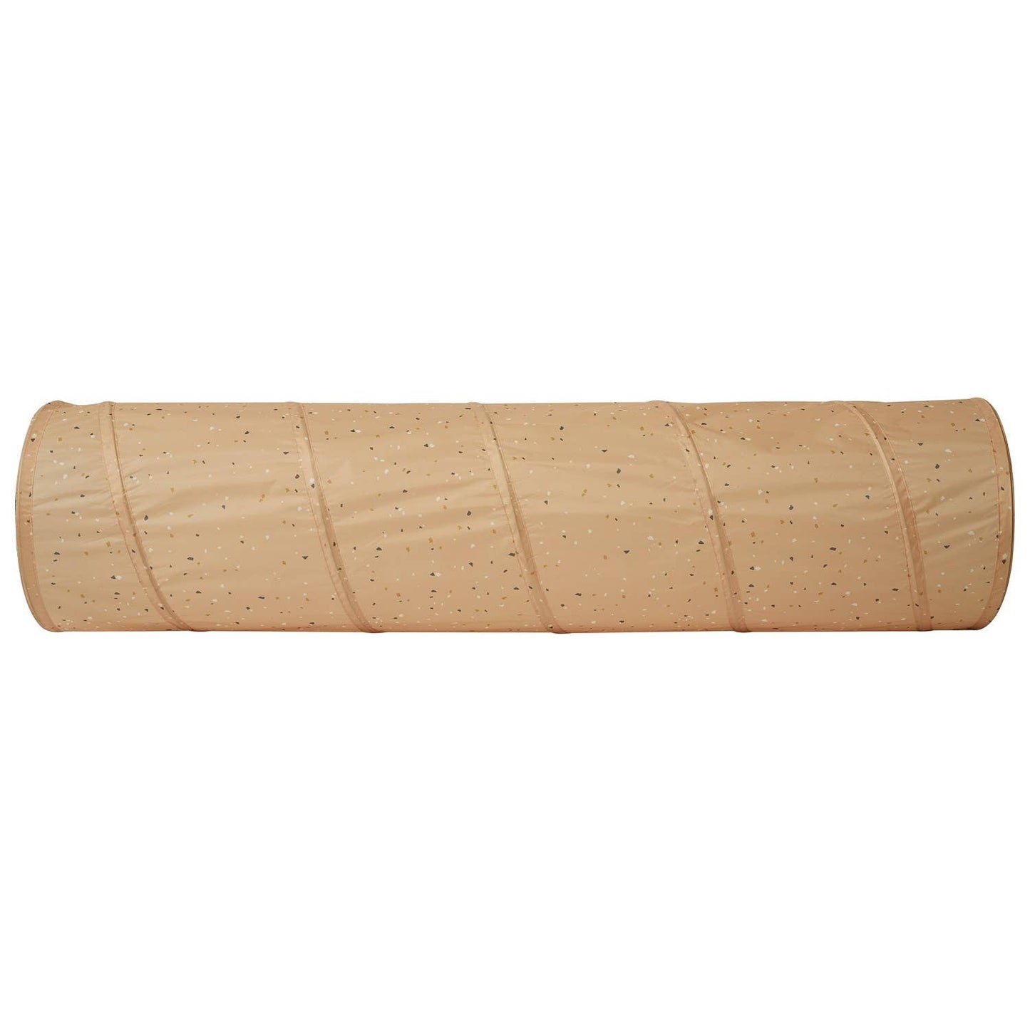 3 Sprouts Kids Play Tunnel with Eco-Friendly Recycled Fabric: Blueberry Ivory