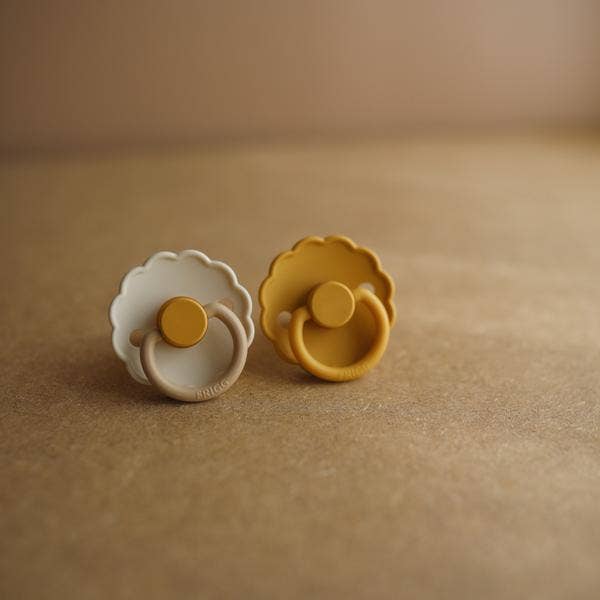 FRIGG Daisy pacifier, Chamomile: 0-6 months