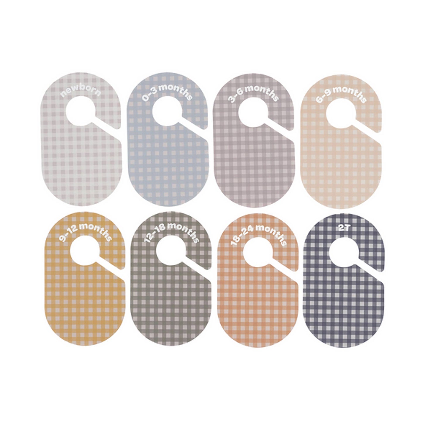 Baby Closet Dividers (Newborn to 24 Months): Checkerboard