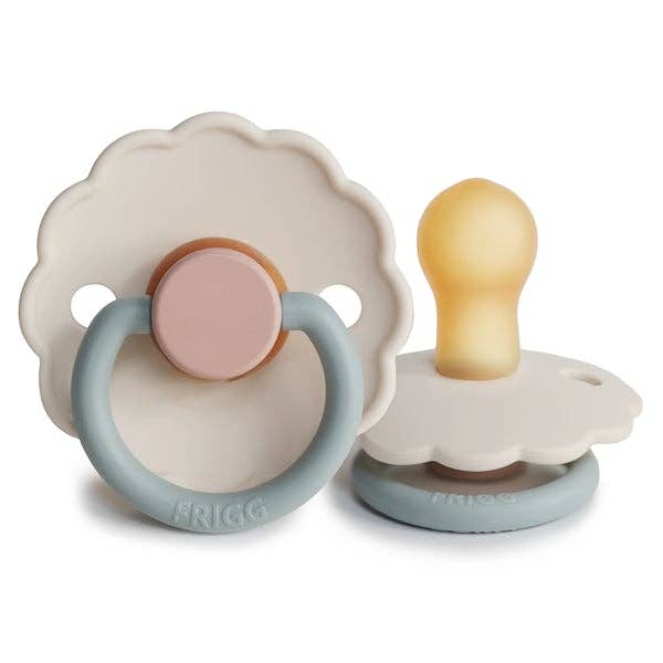 FRIGG Daisy pacifier, Cotton Candy: 6-18 months