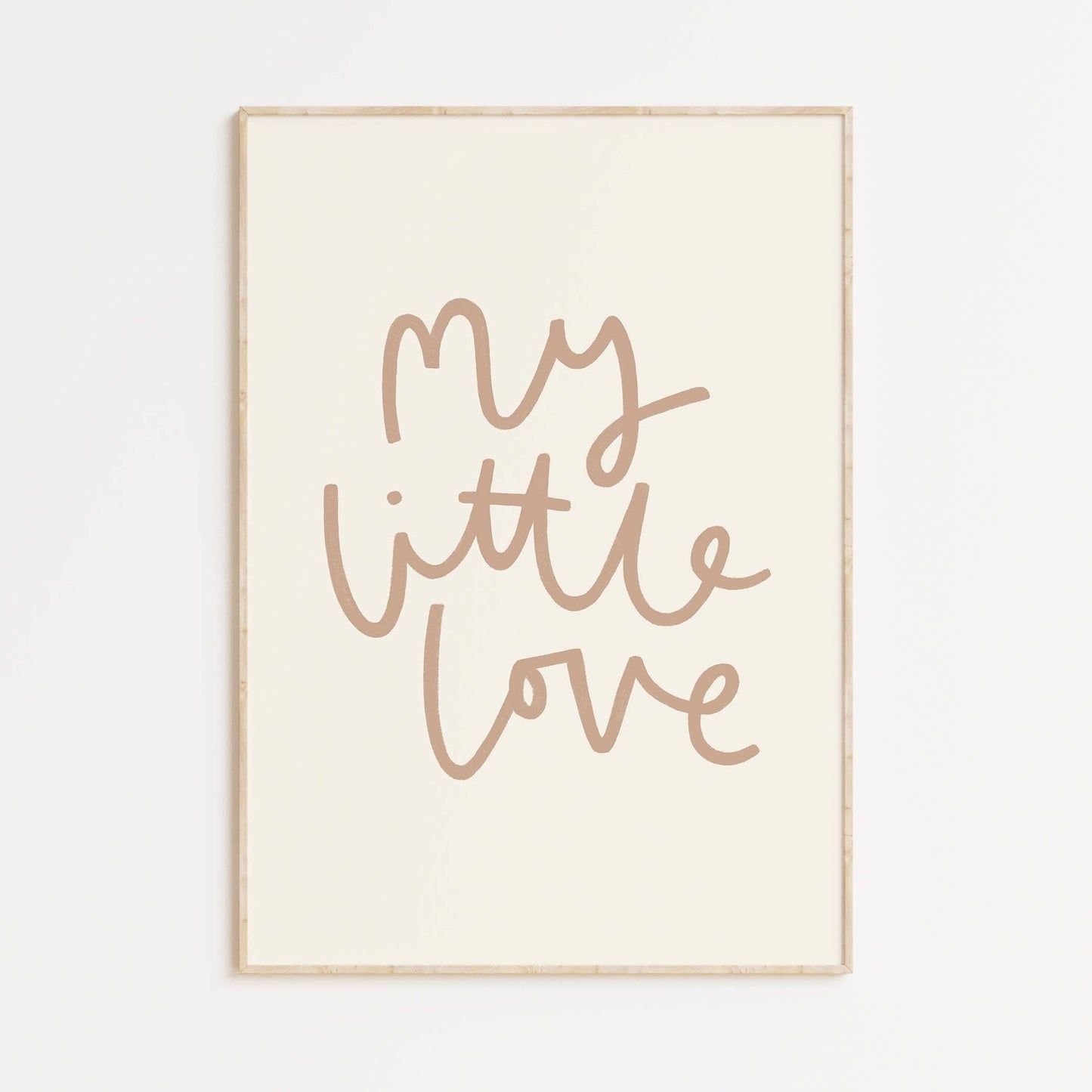 My Little Love Print