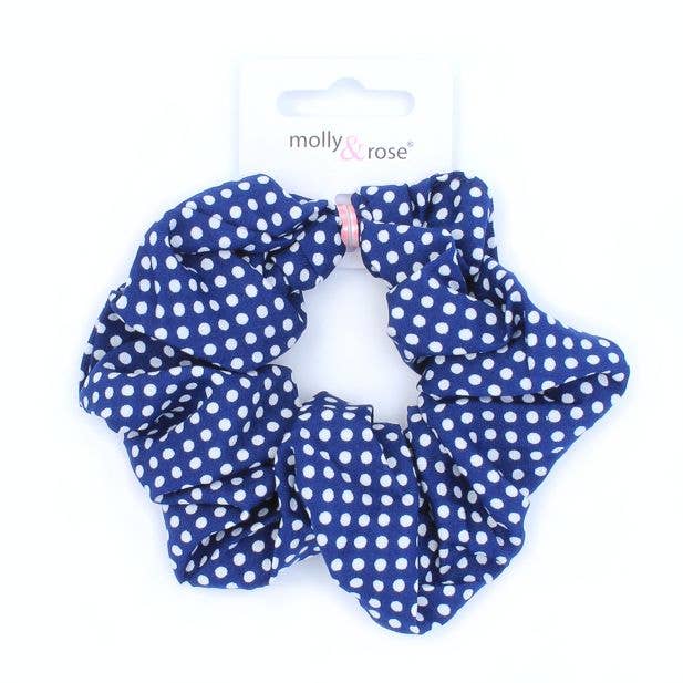 Large - Polka Dot Scrunchie. Dia.12cm