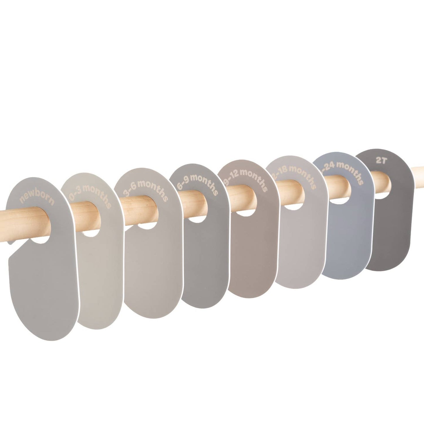 Baby Closet Dividers (Newborn to 24 Months): Olive