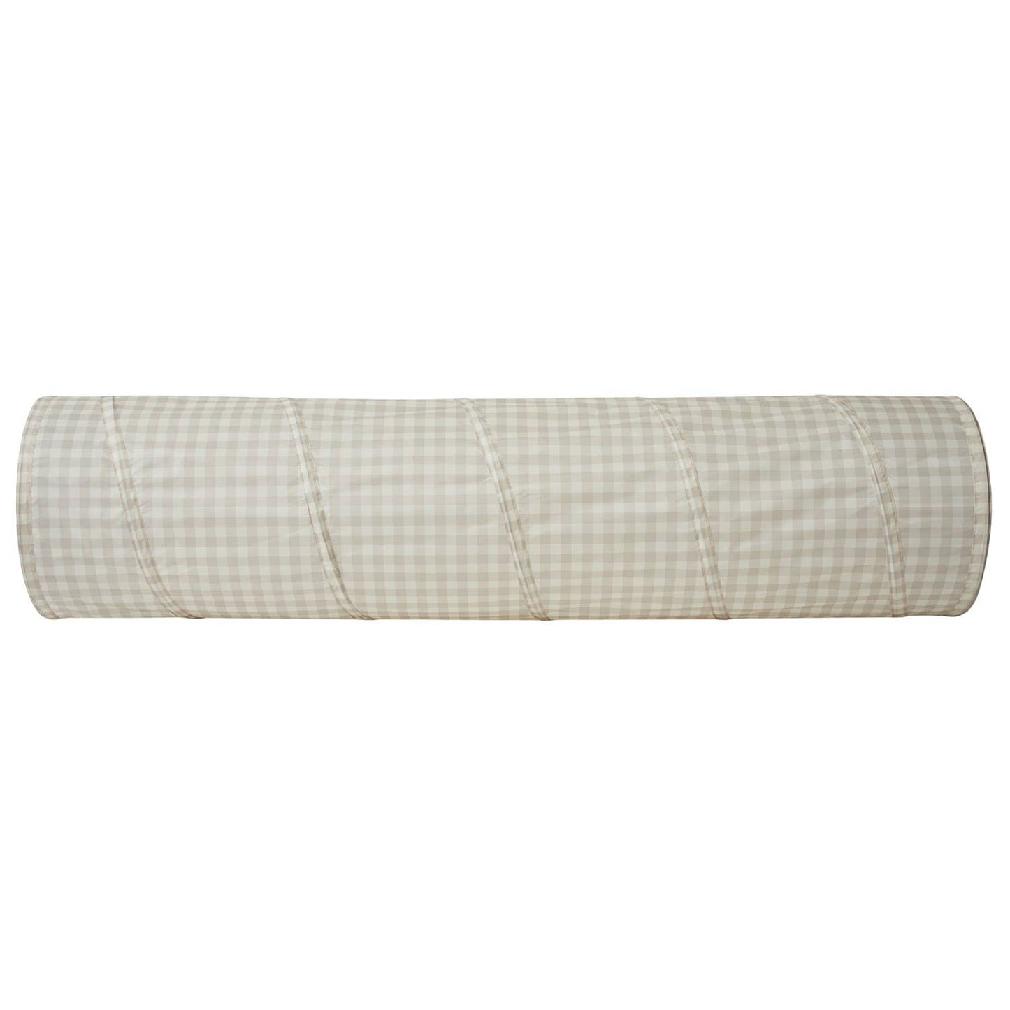 3 Sprouts Kids Play Tunnel with Eco-Friendly Recycled Fabric: Blueberry Ivory