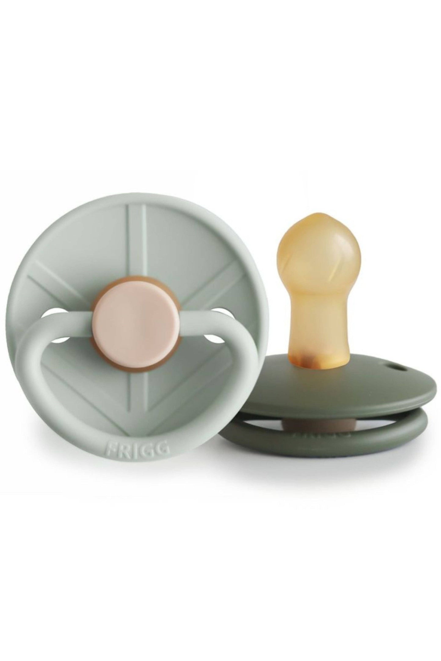 FRIGG Little Viking pacifier, Sage: 0-6 months