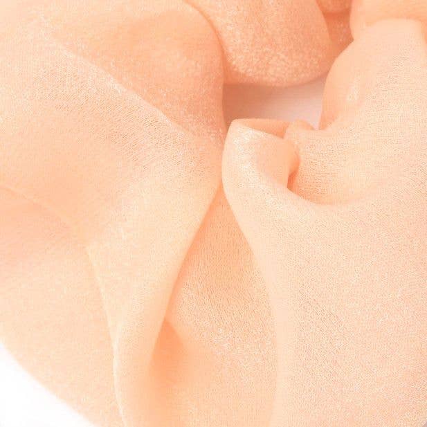 Large - Pastel Shimmer Scrunchie.Dia 13cm