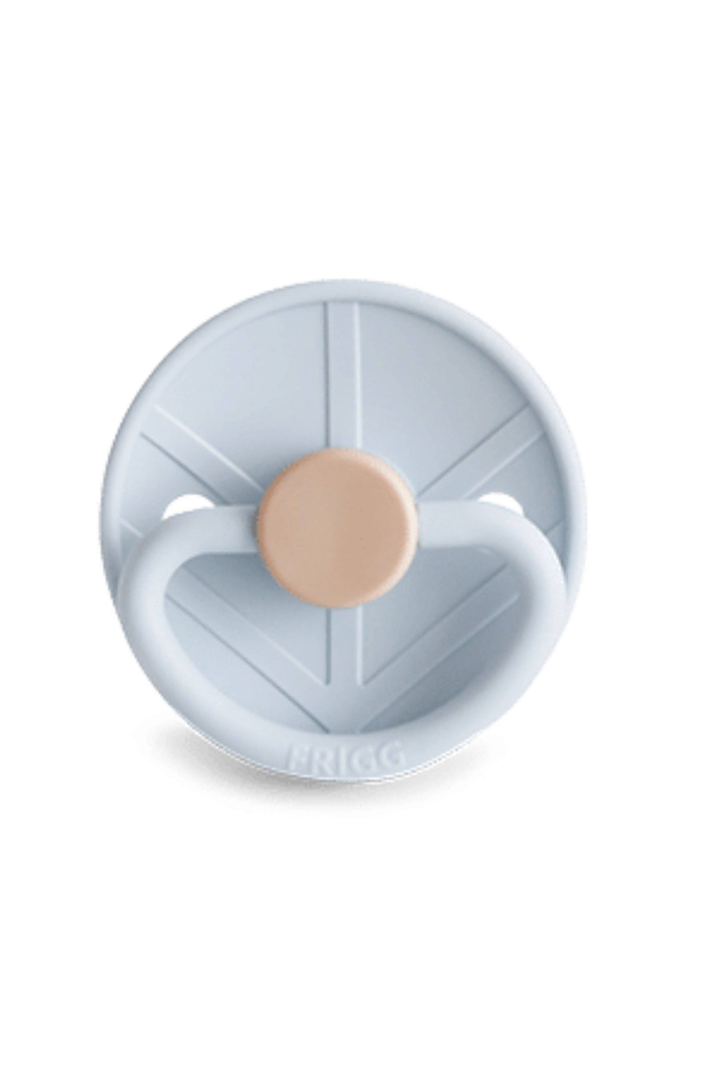 FRIGG Little Viking pacifier, Powder Blue: 0-6 months