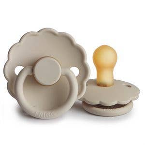 FRIGG Daisy pacifier, Sandstone: 0-6 months