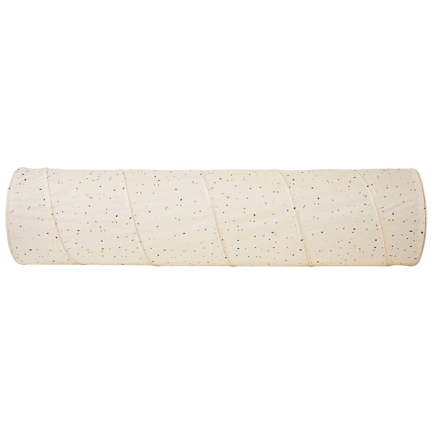 3 Sprouts Kids Play Tunnel with Eco-Friendly Recycled Fabric: Blueberry Ivory