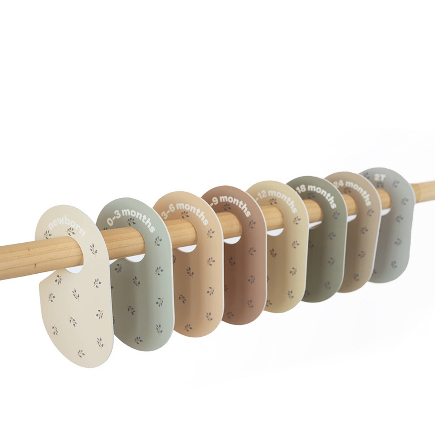 Baby Closet Dividers (Newborn to 24 Months): Olive