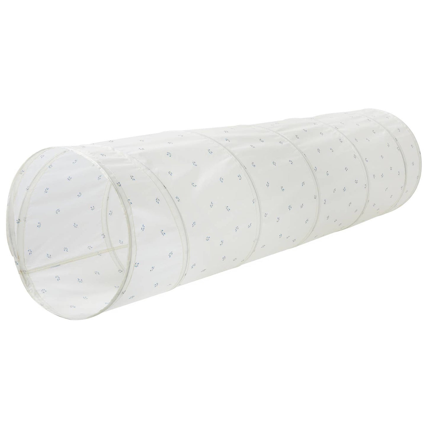 Play Tunnel with Eco-Friendly Recycled Fabric: Checkerboard Beige