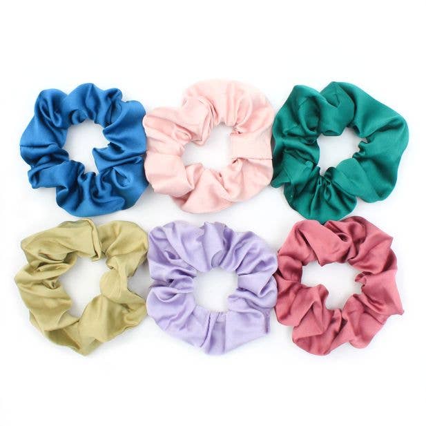 Regular - Satin Fabric Scrunchie.Dia.10cm