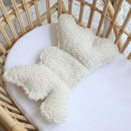 Baby head support pillow - Teddy - 2 colors: Cream