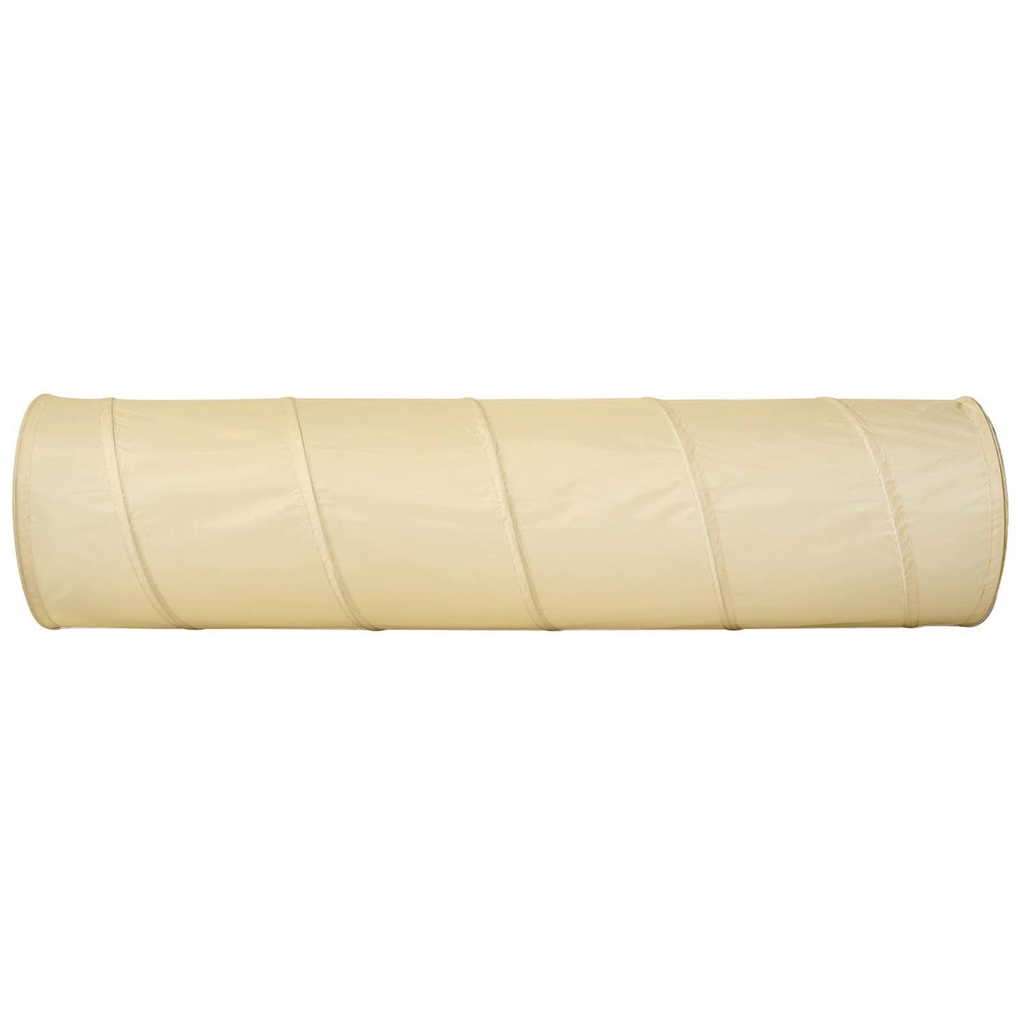 Play Tunnel with Eco-Friendly Recycled Fabric: Solid Beige