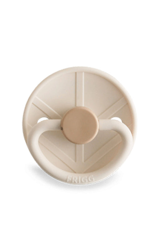 FRIGG Little Viking pacifier, Cream: 0-6 months