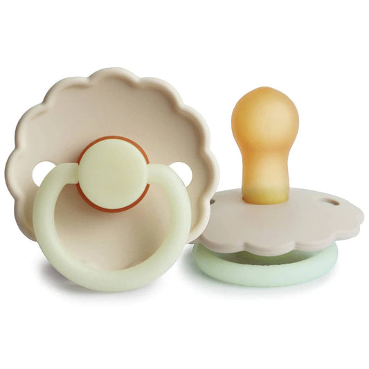 FRIGG Night pacifier, Cream: 0-6 months