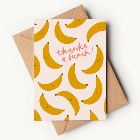 Thanks A Bunch Card