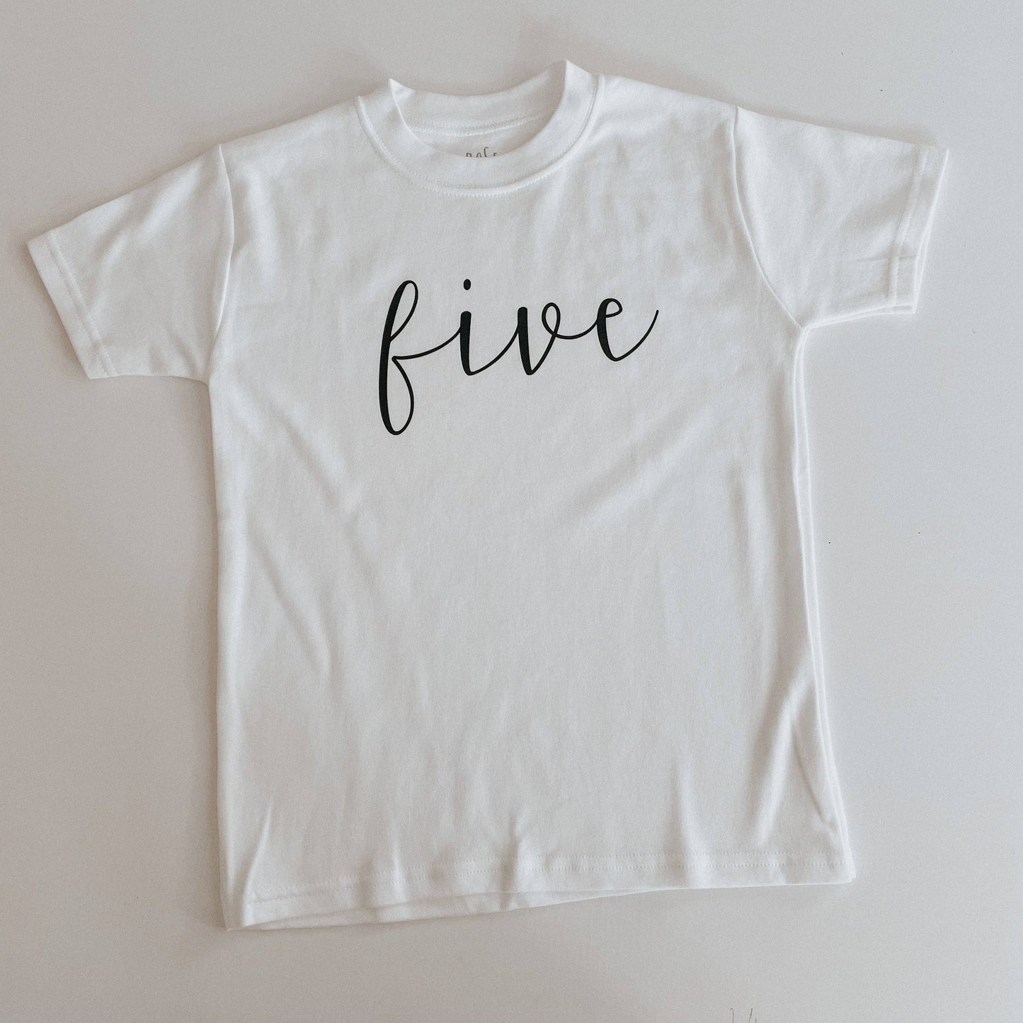 MILESTONE T-SHIRT - FIVE