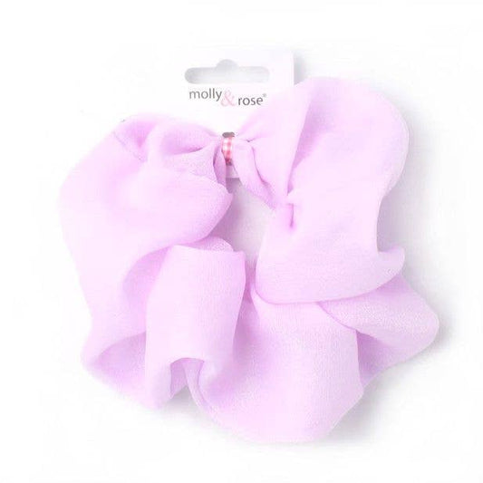 Large - Pastel Shimmer Scrunchie.Dia 13cm