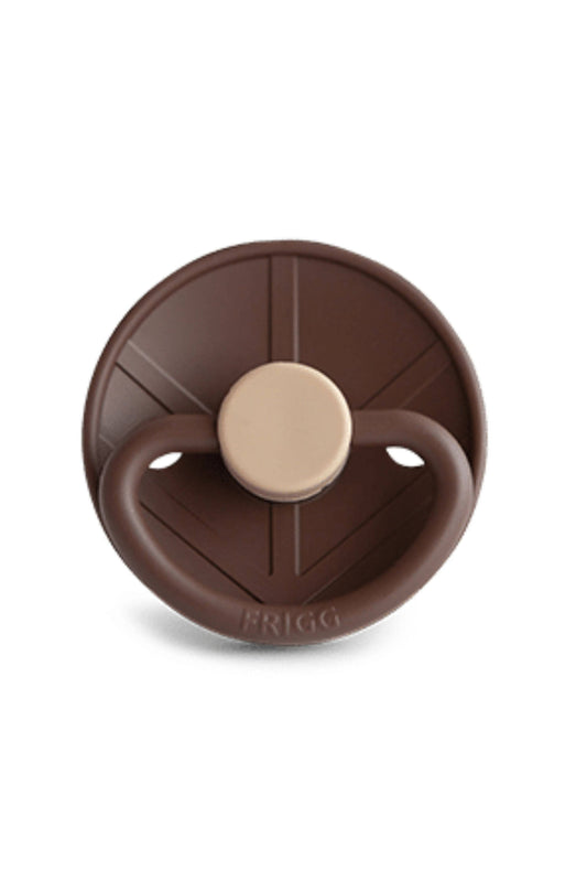 FRIGG Little Viking pacifier, Cocoa: 0-6 months